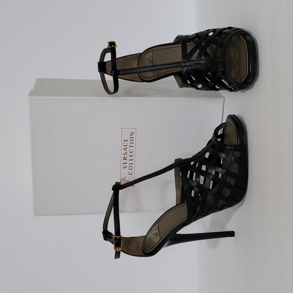 Versace Collection T-Strap Sandals *RARE*